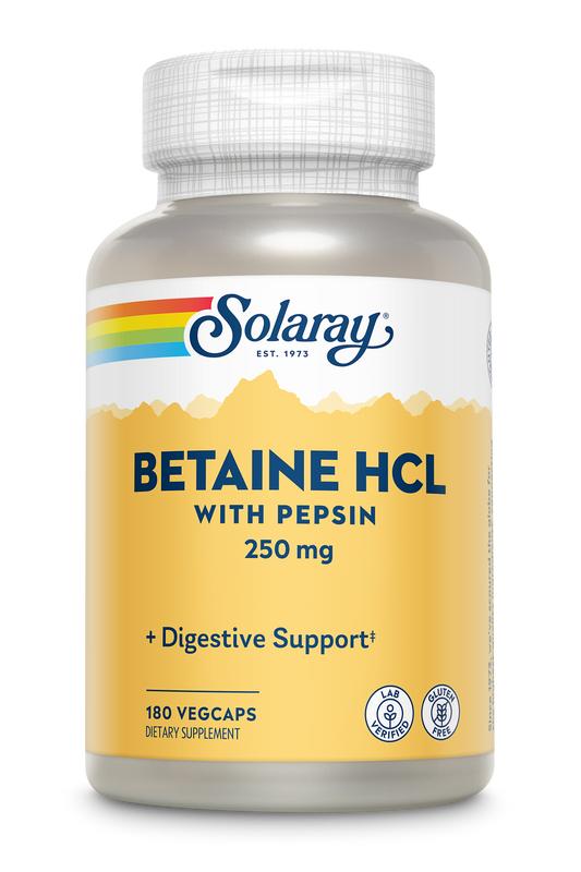 Betaine HCl with Pepsin 250mg
