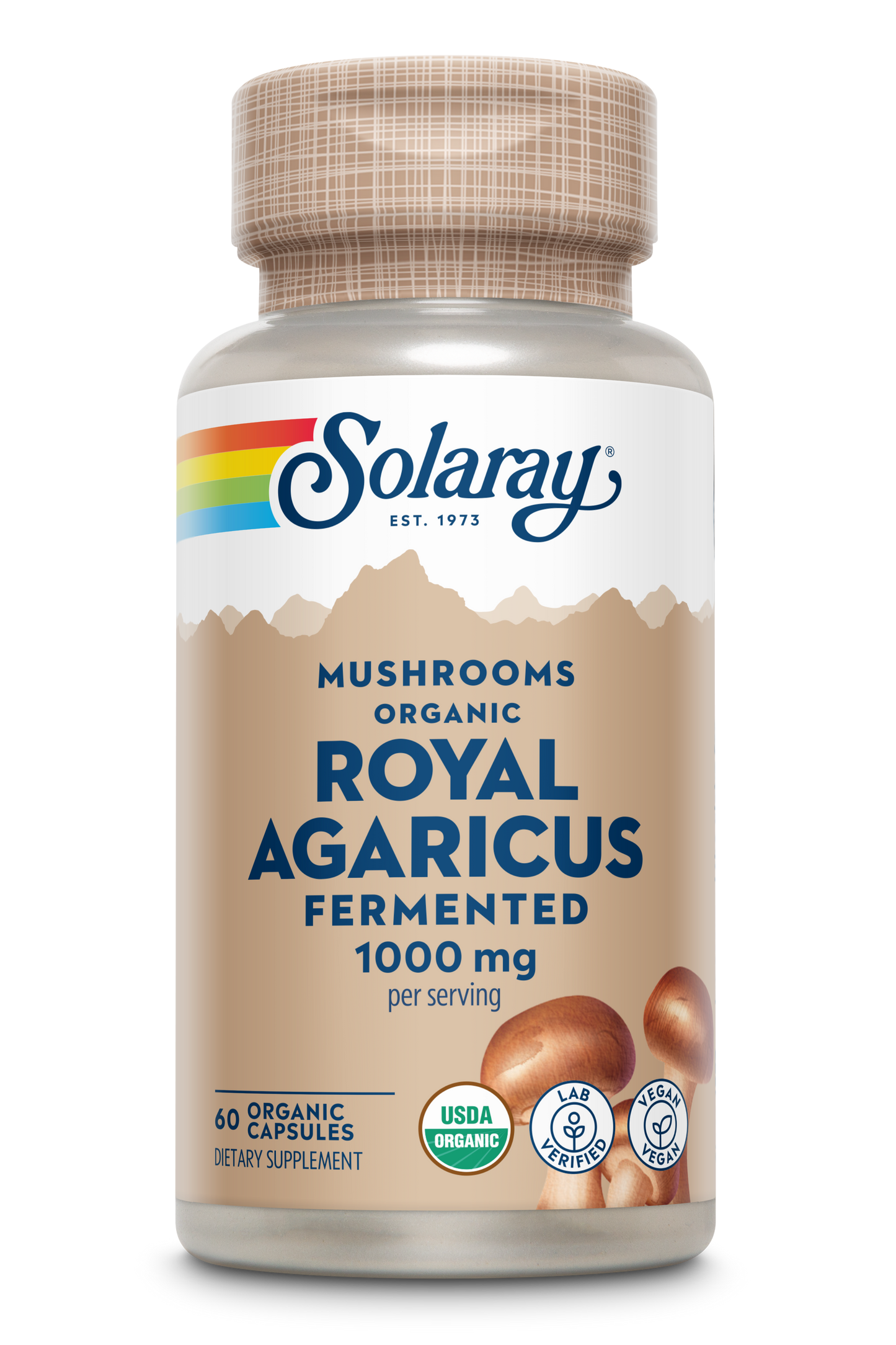 Org Grown Fermented Royal Agaricus
