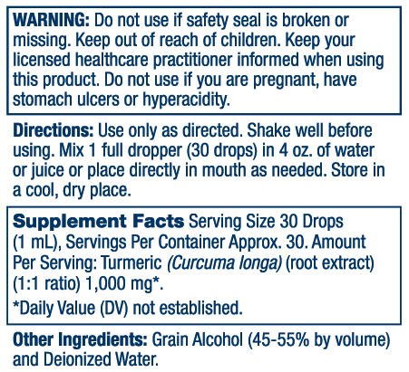 Turmeric Liquid Extract