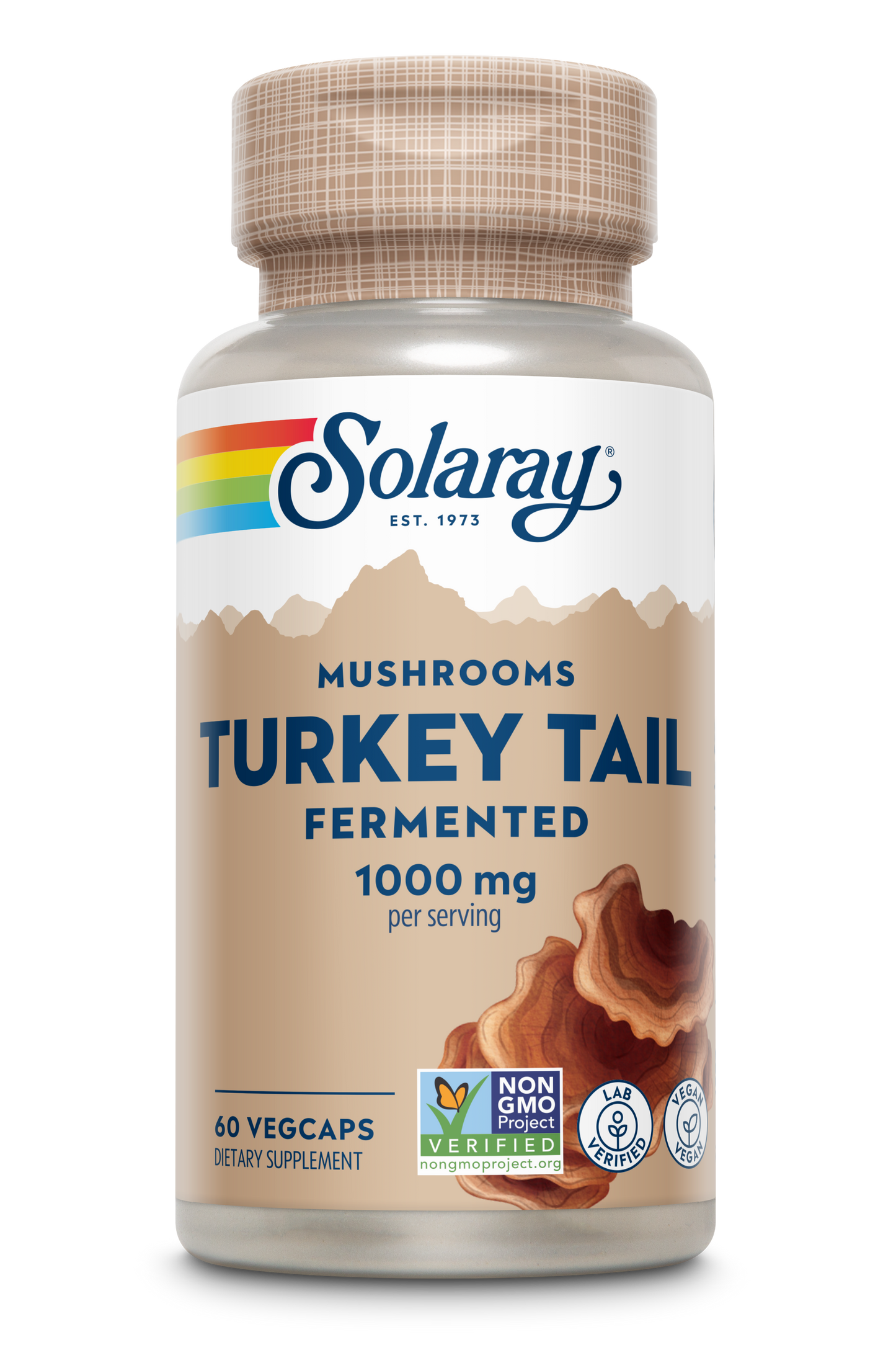 Org Grown Fermented Turkey Tail 1000mg