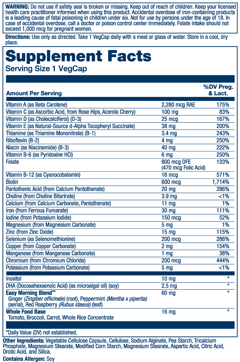 Once Daily Prenatal Multivitamin