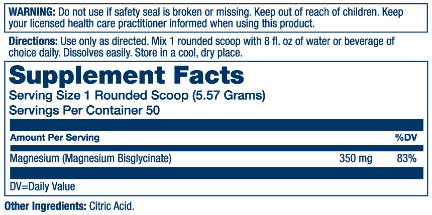 Magnesium Glycinate Powder