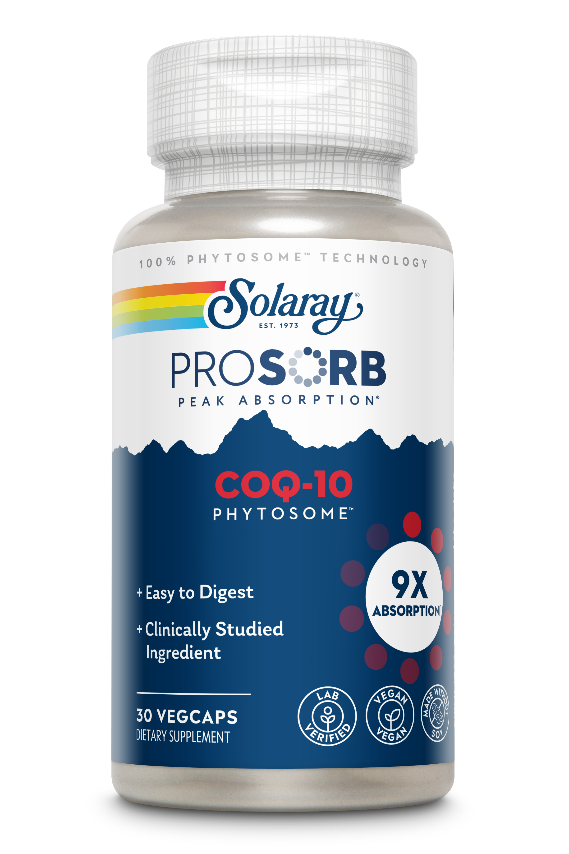 ProSorb CoQ10 9x 200mg – Solaray