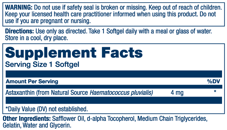 Astaxanthin