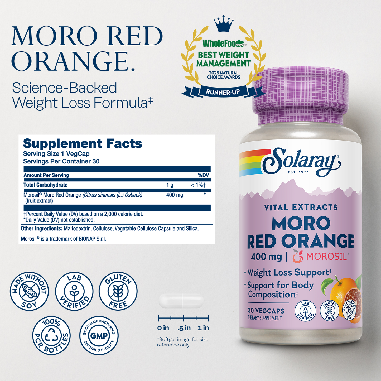 Moro Red Orange Extract Morosil