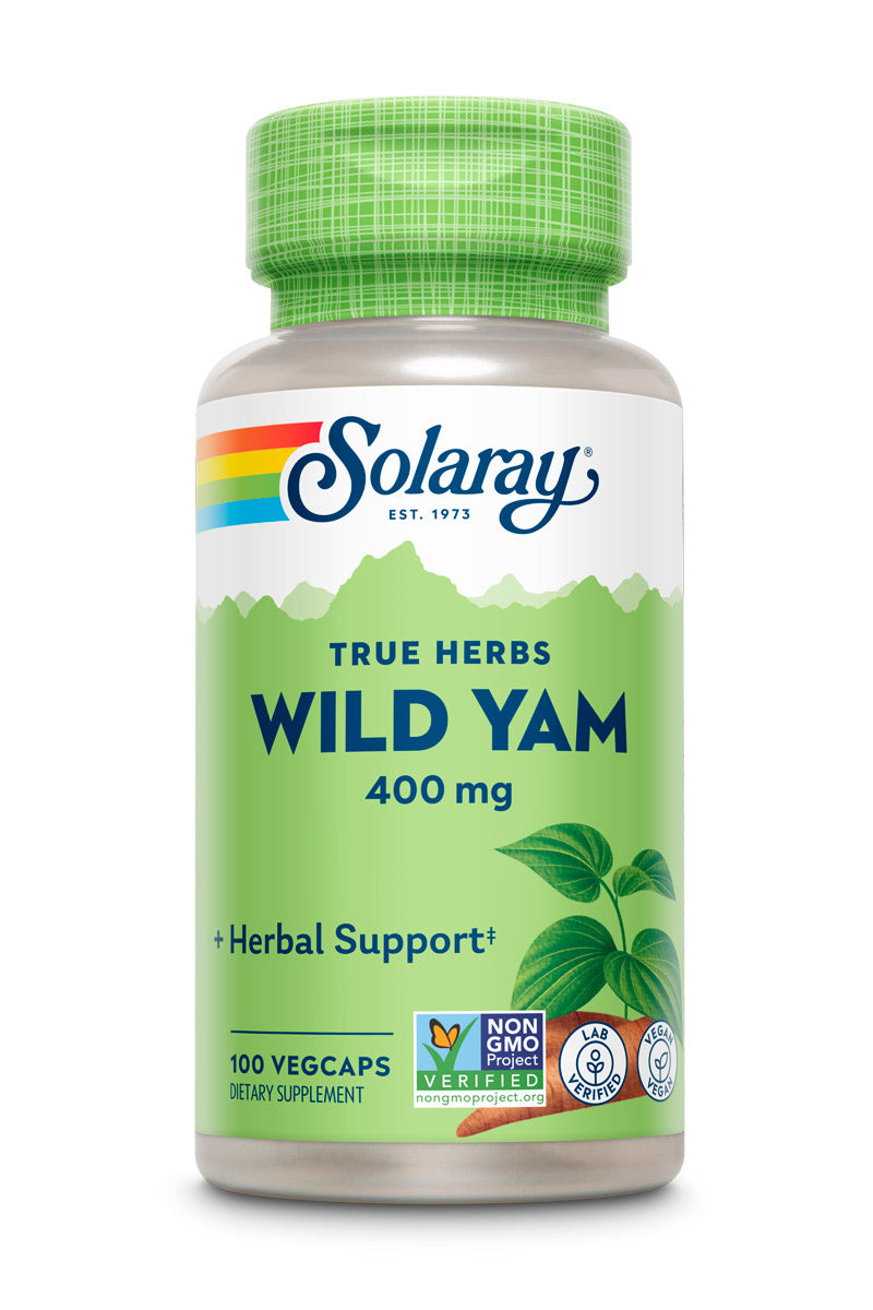Wild Yam Root 400mg – Solaray