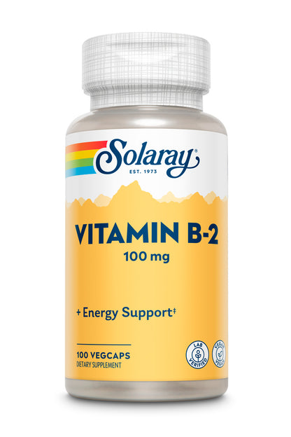 Vitamin B-2 (Riboflavin) 100mg