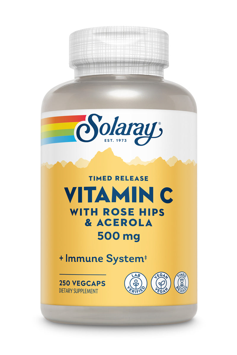 Vitamin C With Rose Hips & Acerola 500mg