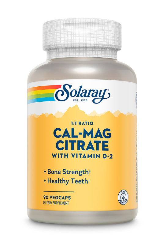 Calcium & Magnesium Citrate With Vitamin D-2, 1:1