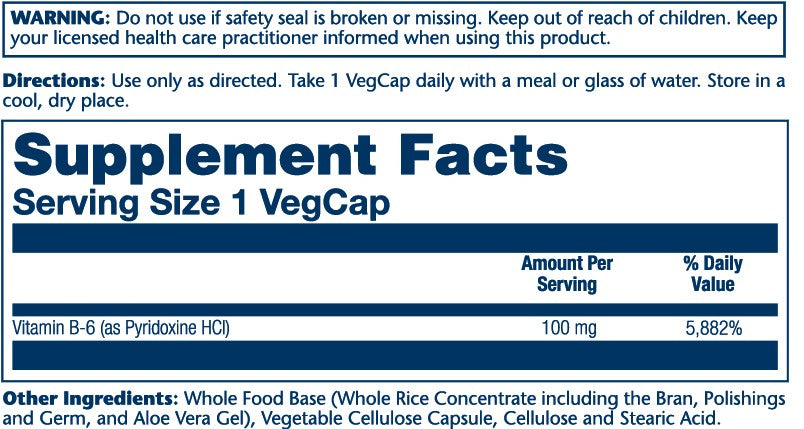 Vitamin B-6, Timed-Release