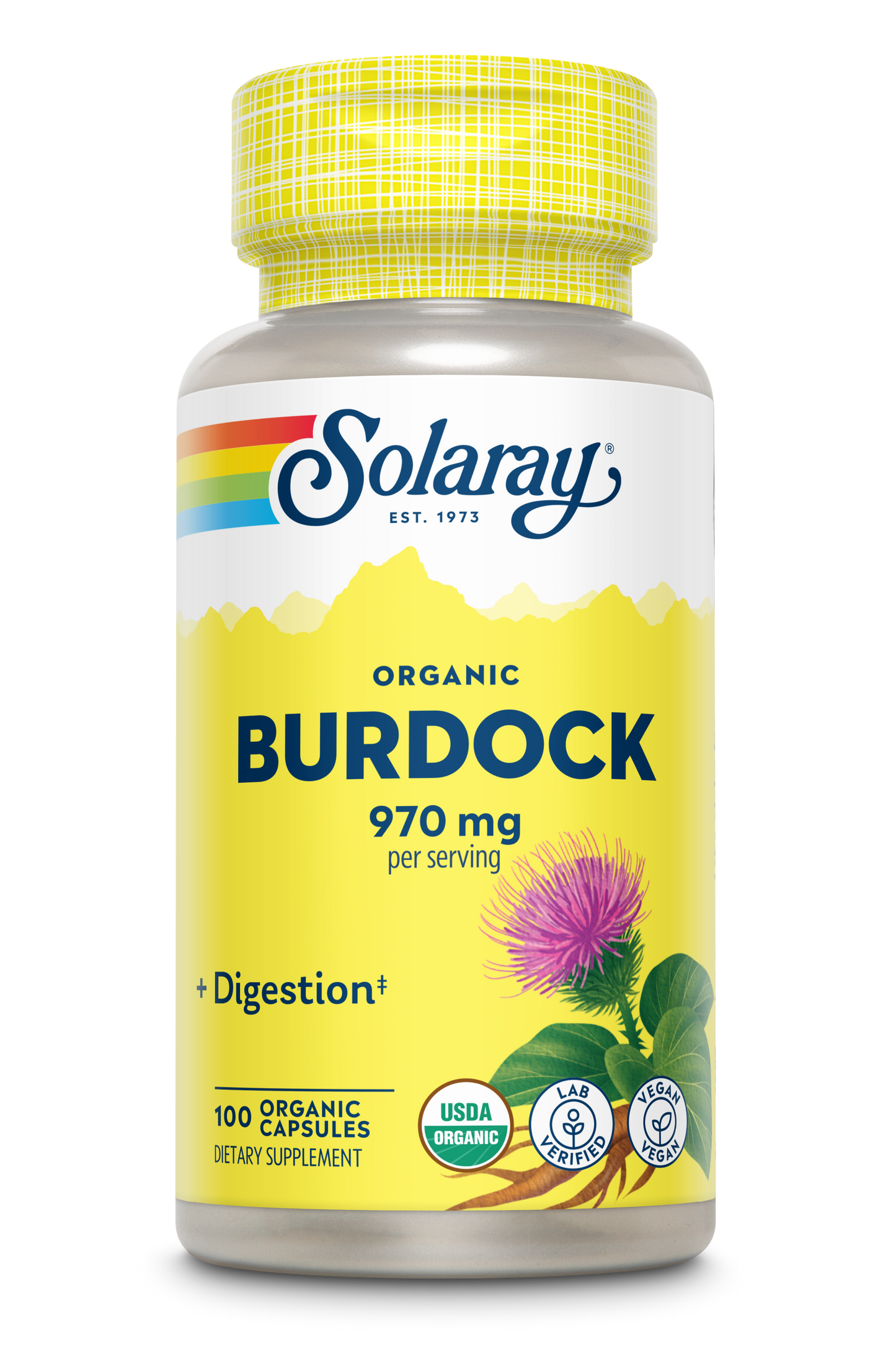 Organic Burdock Root 970mg