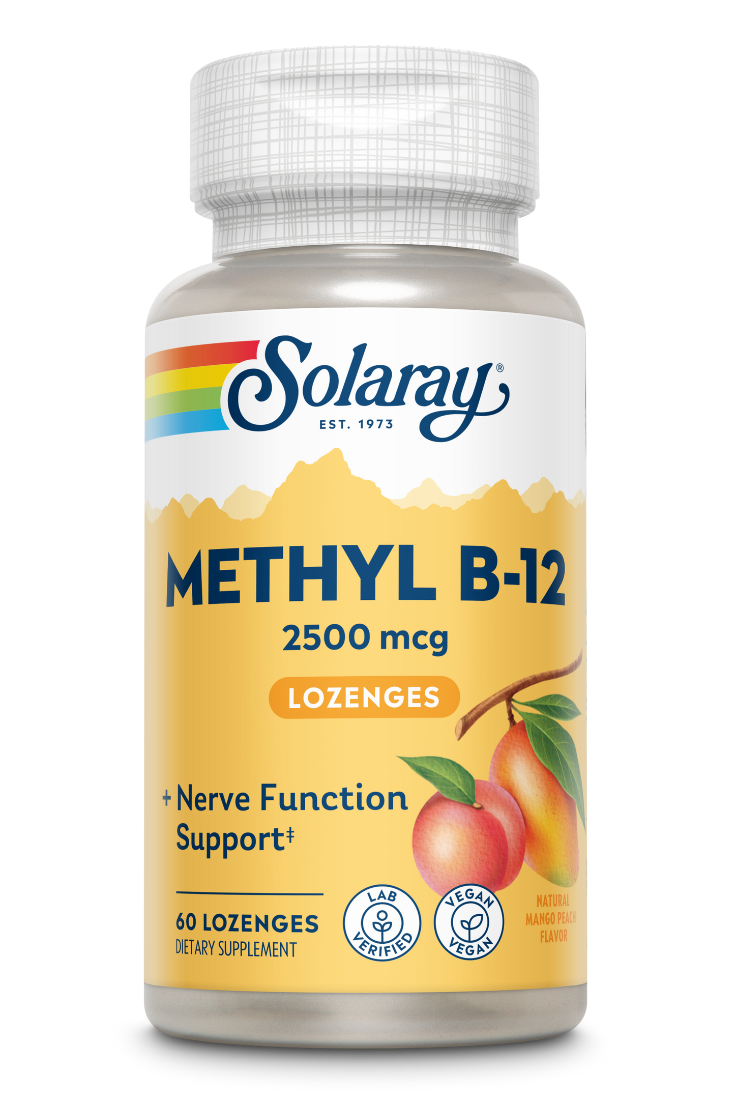Methyl B-12, Mango Peach - 2500mcg