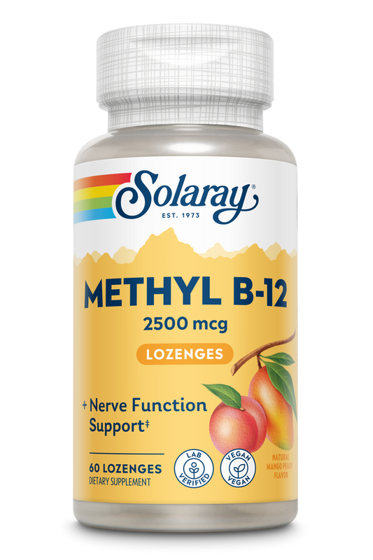 Methyl B-12, Mango Peach - 2500mcg