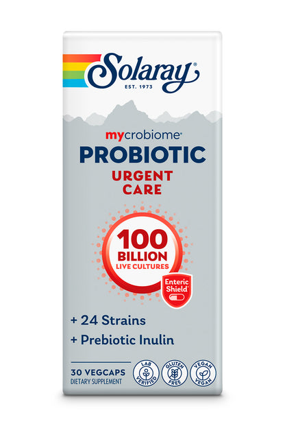 Mycrobiome Probiotic Urgent Care, 100 Billion, 24 Strain Once Daily