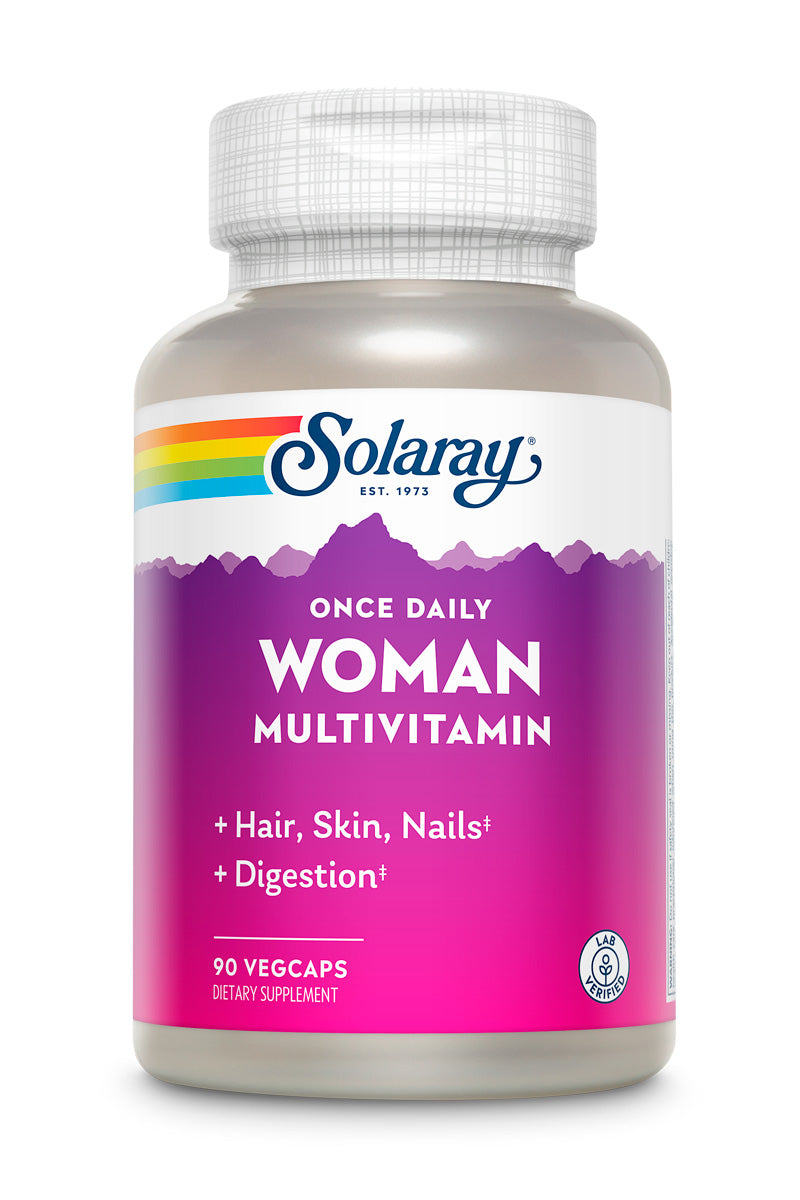 Once Daily Woman Multivitamin – Solaray