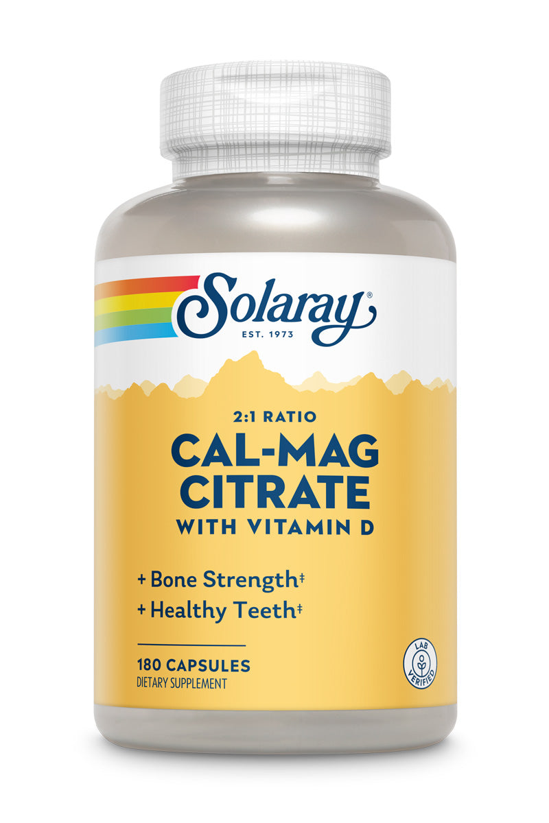 Calcium & Magnesium Citrate W/ Vitamin D-3, 2:1 Ratio