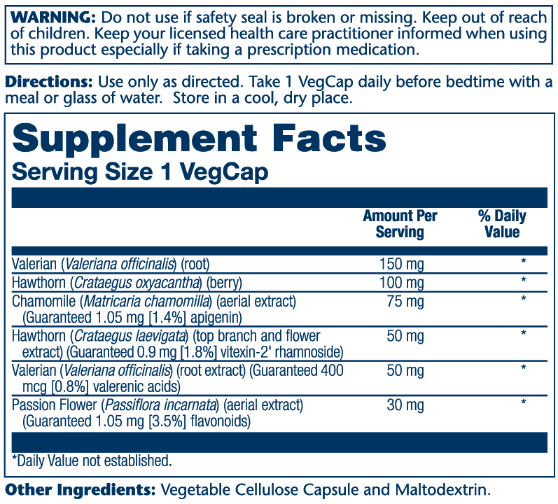 EuroCalm, Mood Support Formula