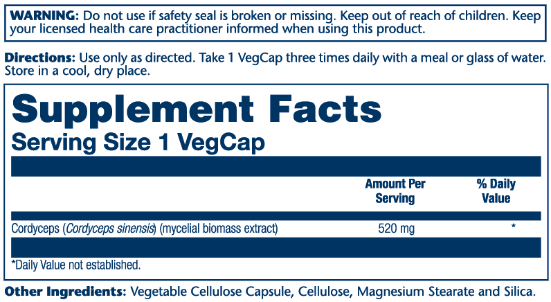 Cordyceps Mushroom 520mg