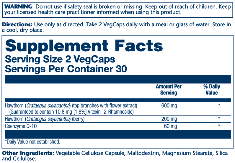 Hawthorn Berry Ext & CoQ-10