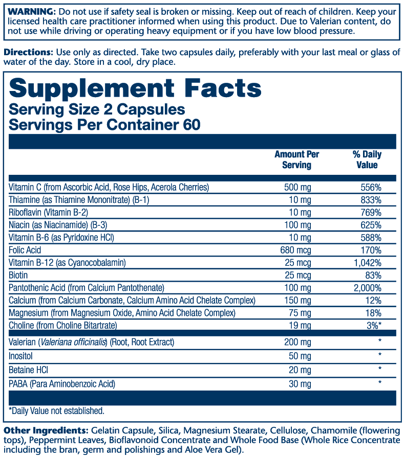 Vitamin B-Stress PM