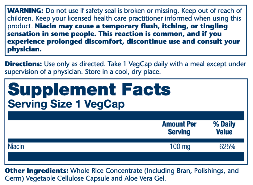 Niacin 100mg