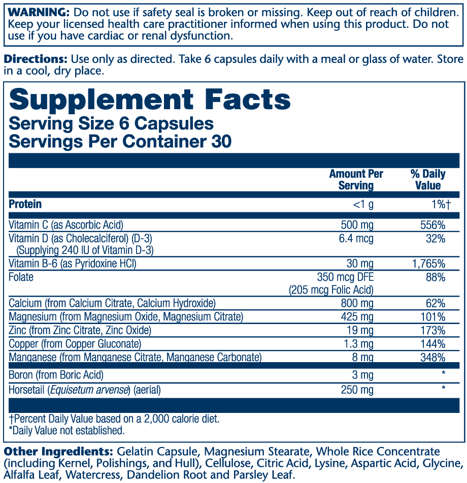 Calcium Citrate Supreme, Bone