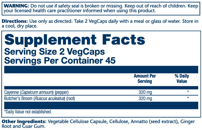 Cool Cayenne Pepper 40,000 HU