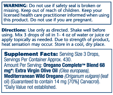 Oregano Complete 1oz