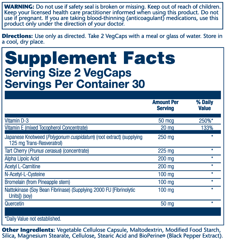 Acetyl L-Carnitine + ALA