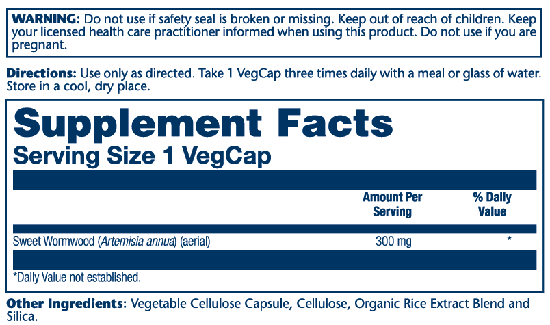 Sweet Wormwood Aerial 300mg