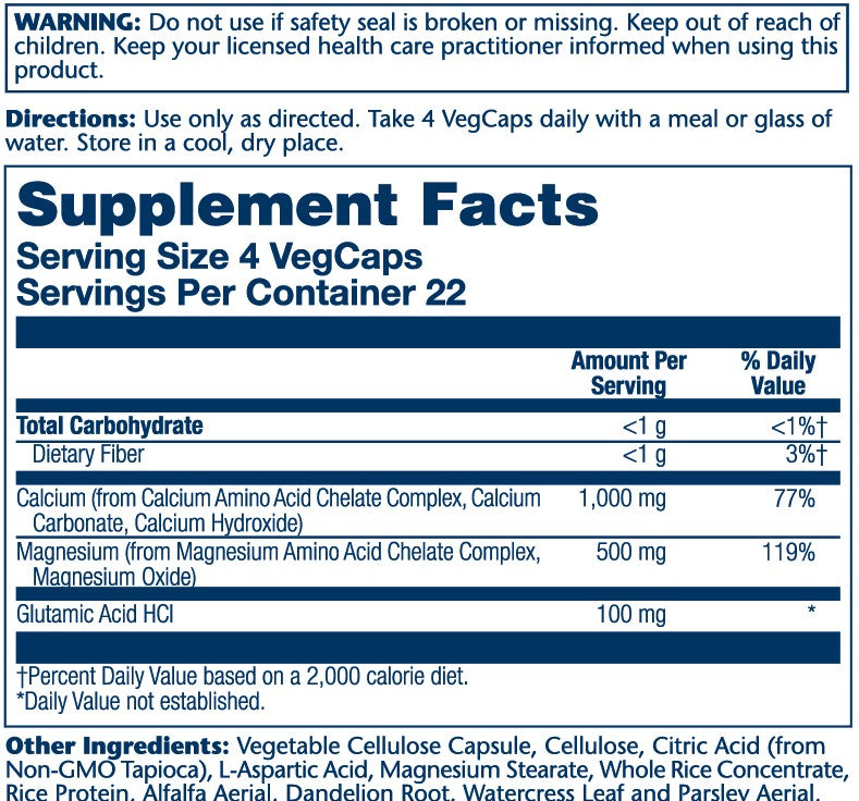 Calcium & Magnesium, AAC 2:1