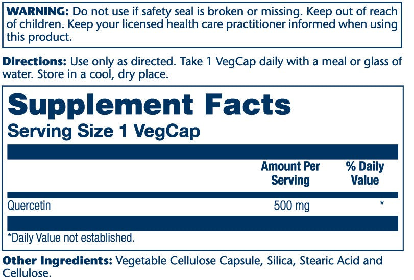 Quercetin 500mg