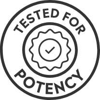 Tested for Potency Tested for Potency