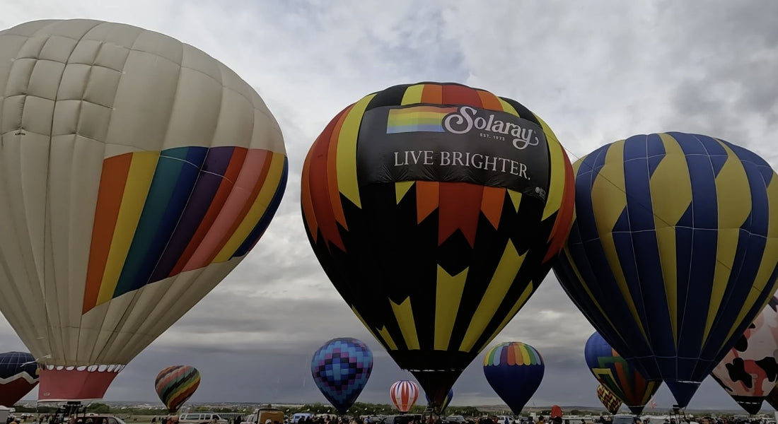 In the Field Solaray at the Albuquerque Balloon Feista.