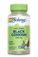 Solaray Black Cohosh Root 540mg, 100 vegcaps, herbal menopause support, green & white label.