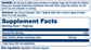 Supplement facts for Solaray Black Cohosh Root 540mg: herbal menopause support with dosage, warnings, and directions.