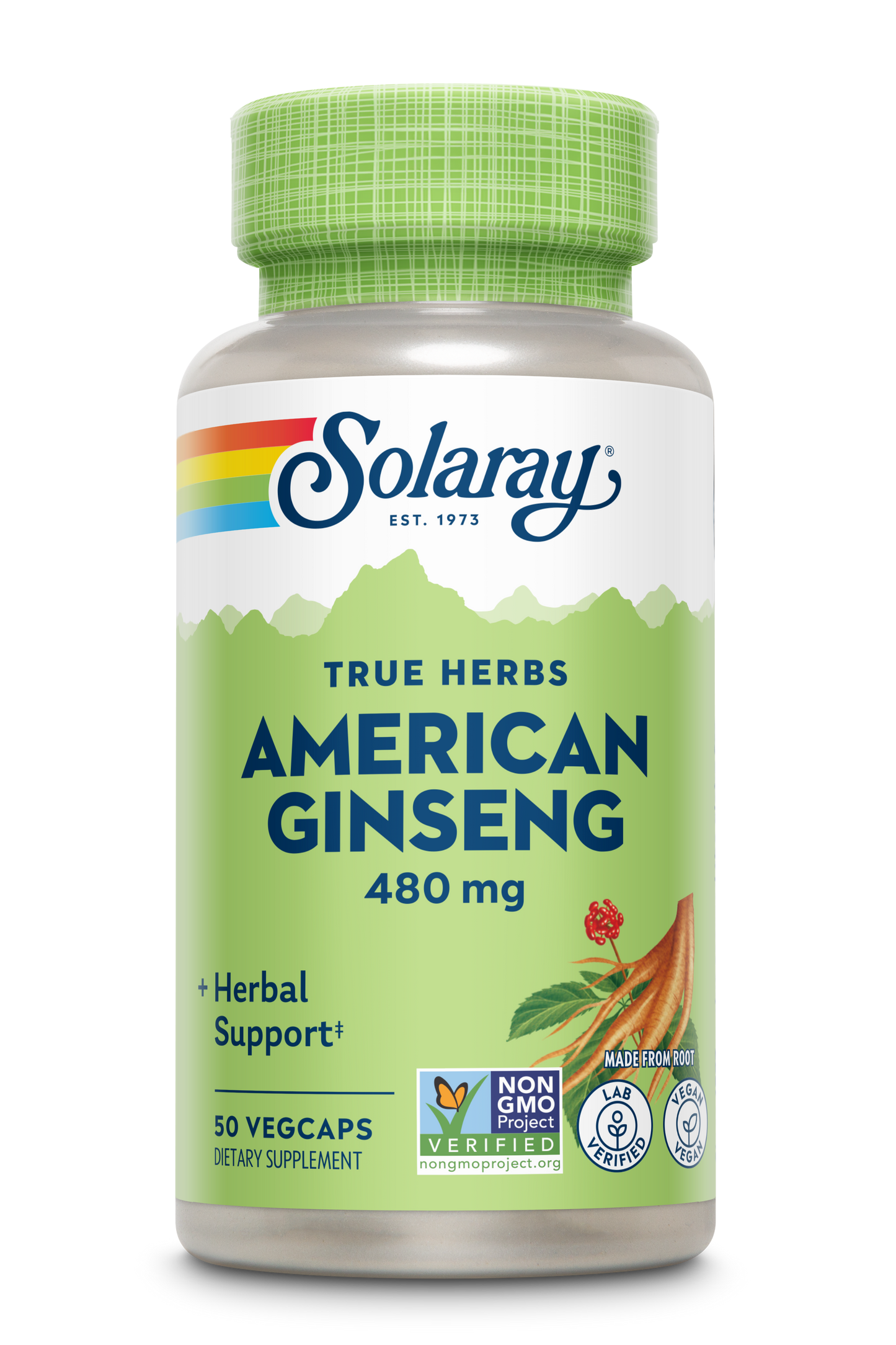 American Ginseng Root 480mg
