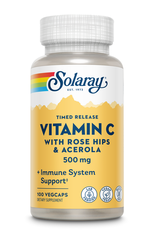 Vitamin C With Rose Hips & Acerola 500mg
