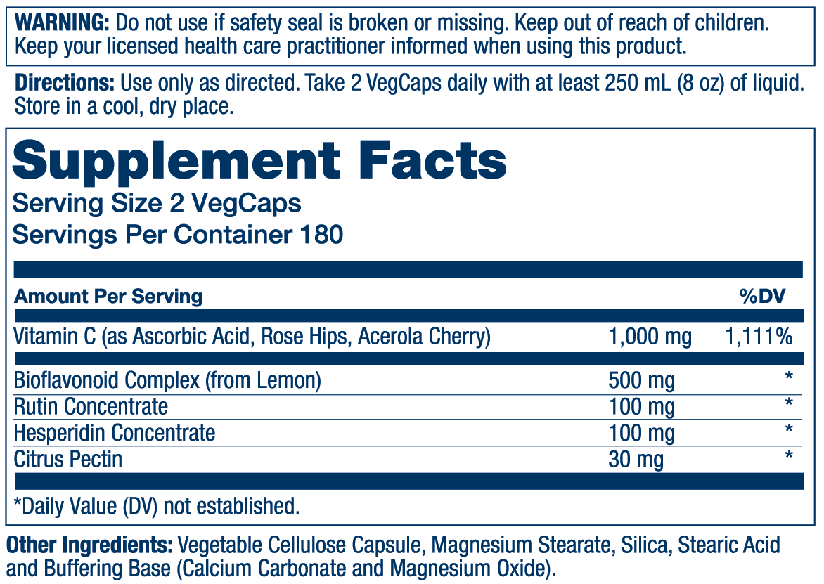 Super Bio Vitamin C 1000mg