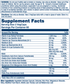 Solaray Hair Nutrients supplement facts label listing daily values for nutrients and ingredients per two-capsule serving.