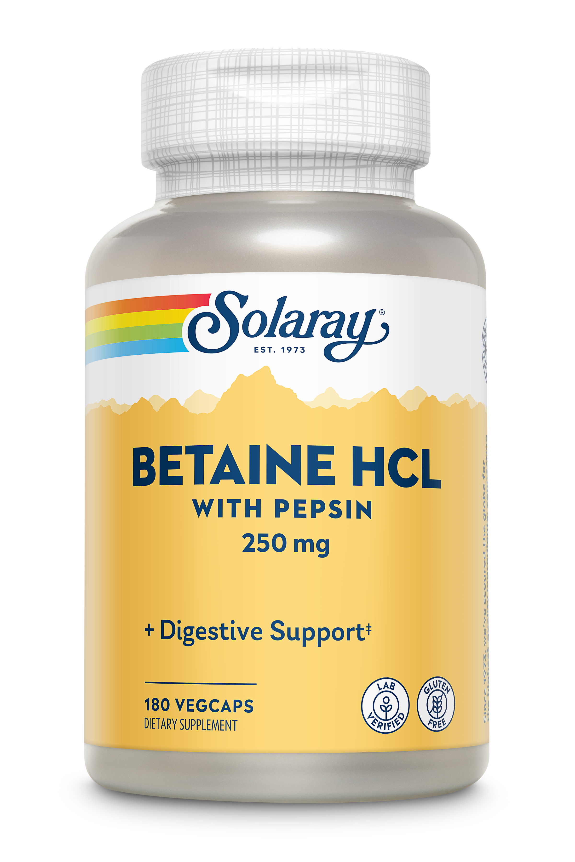 Solaray Betaine HCl with Pepsin 250mg