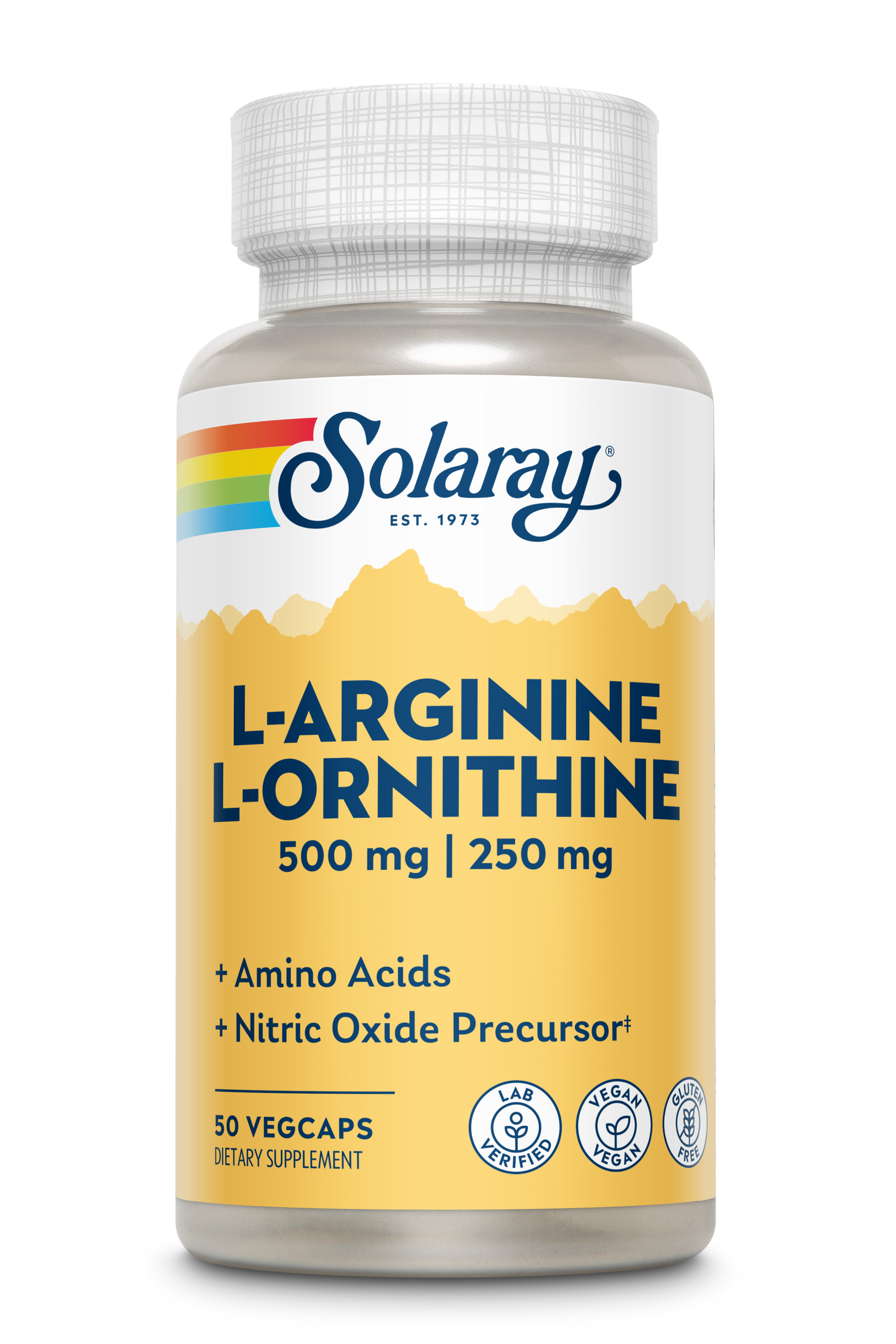 L-Arginine & L-Ornithine, 500mg