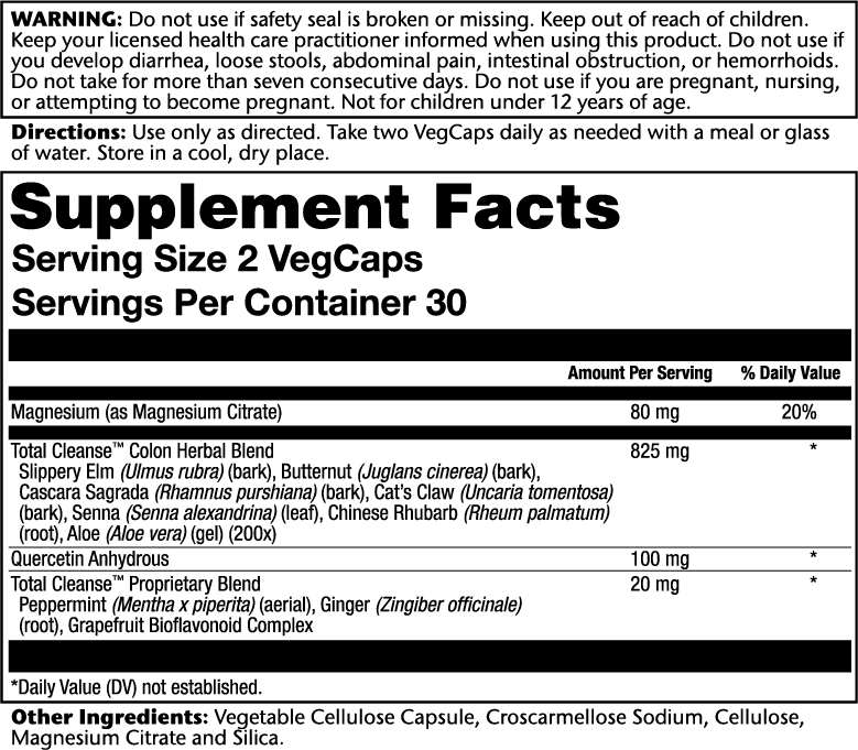 Total Cleanse Colon