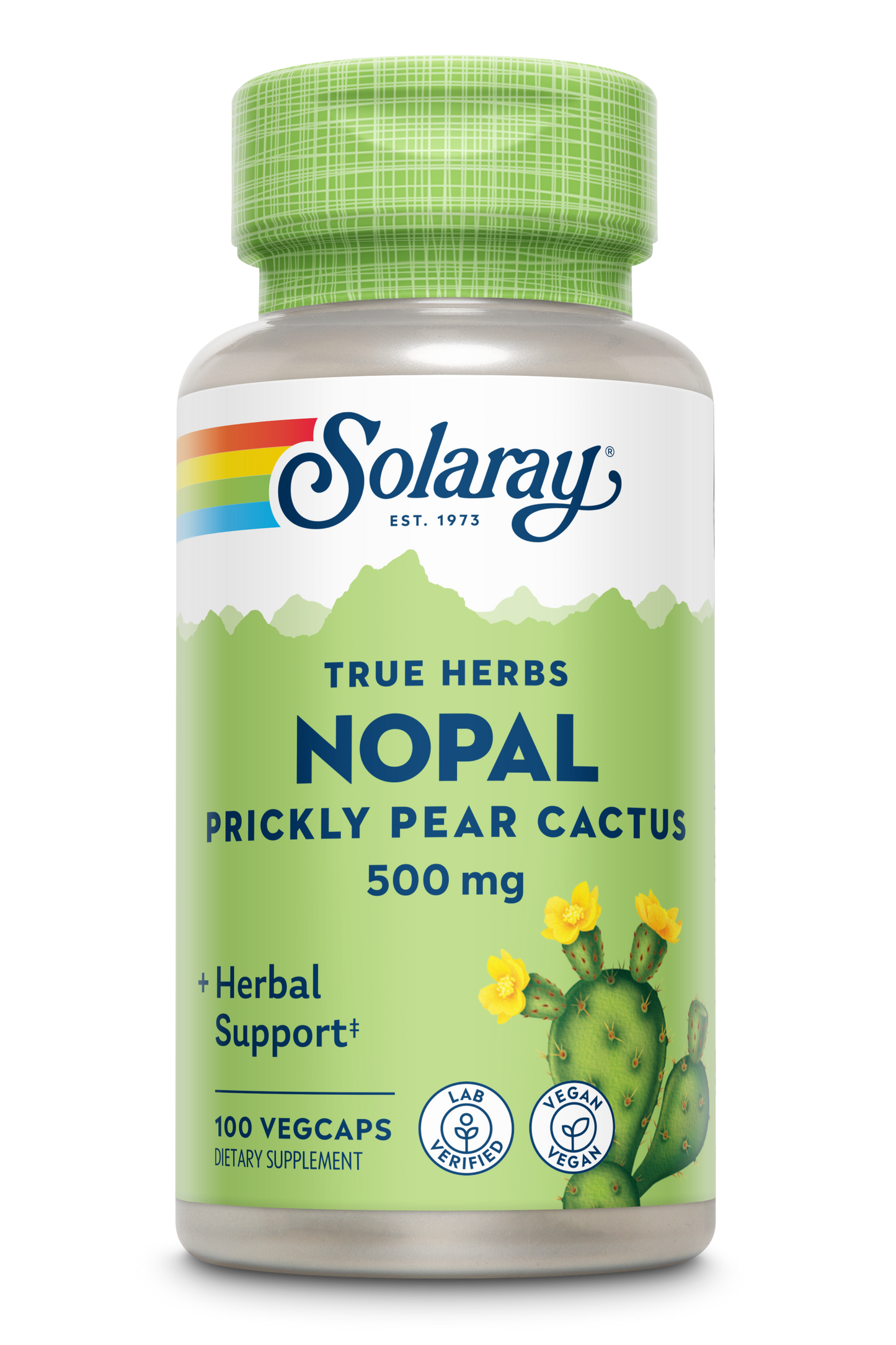 Nopal, Prickly Pear Cactus 500mg