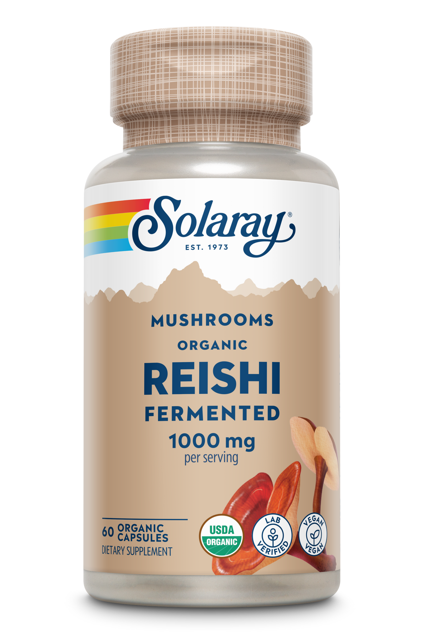 Fermented Reishi Mushroom 1000mg