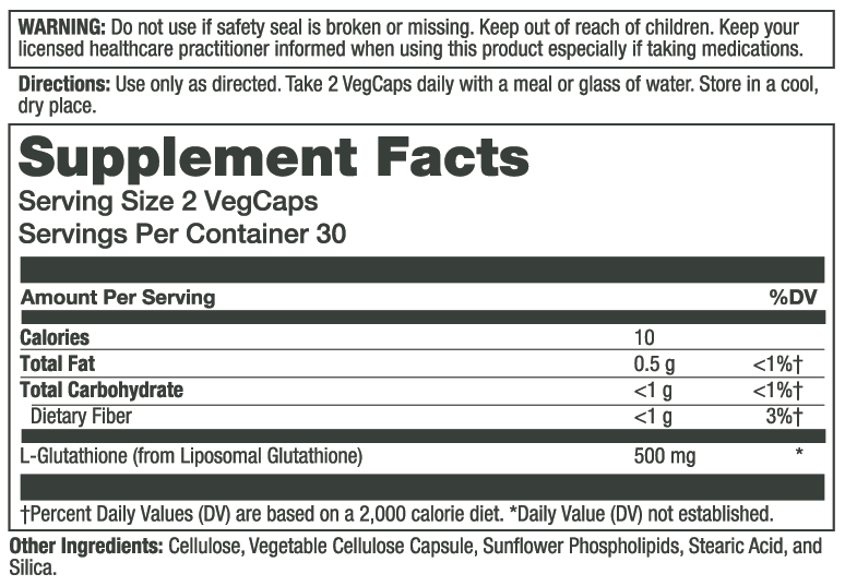 Liposomal Glutathione