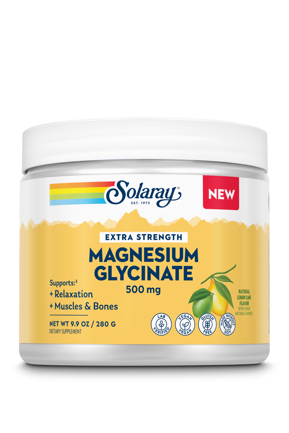 Extra-Strength Magnesium Glycinate Powder 500 mg