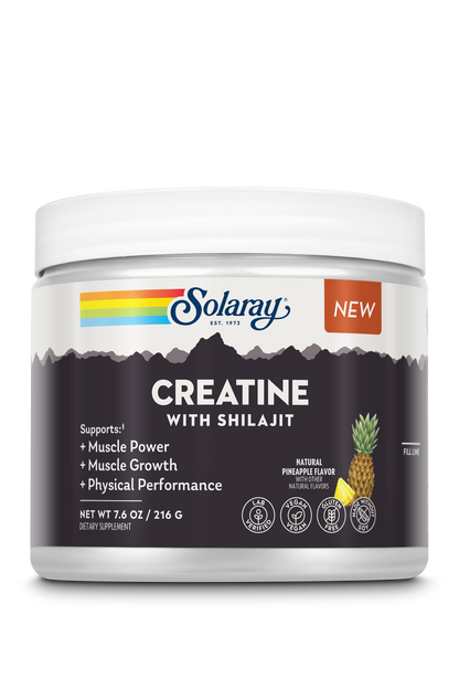 Creatine with Shilajit Solaray Creatine with Shilajit Solaray
