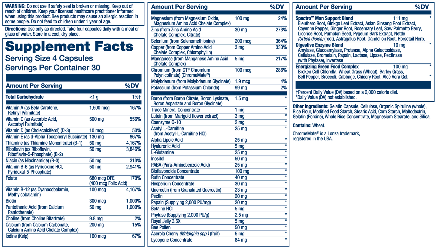 Spectro Man Multivitamin