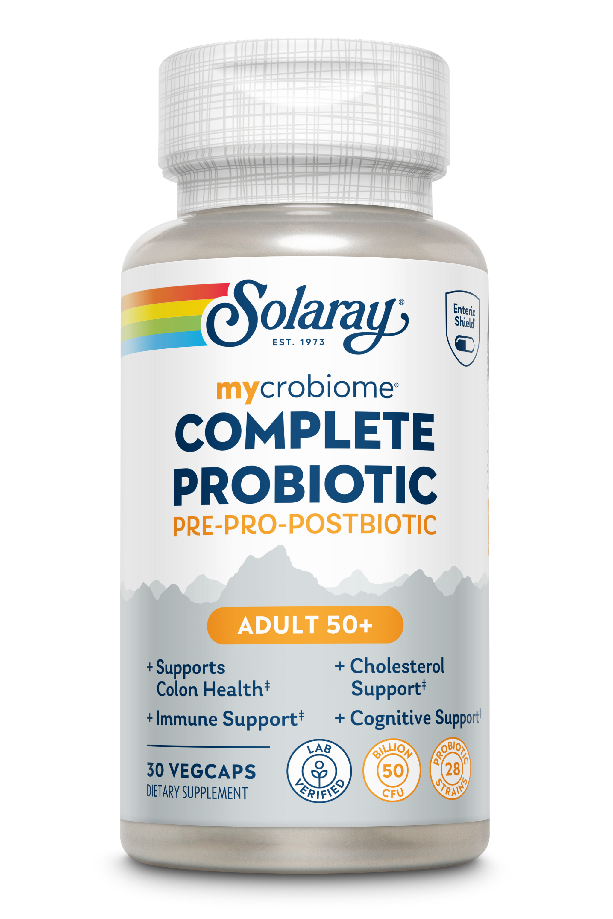 Mycrobiome Complete Probiotic Adult 50+ – Solaray